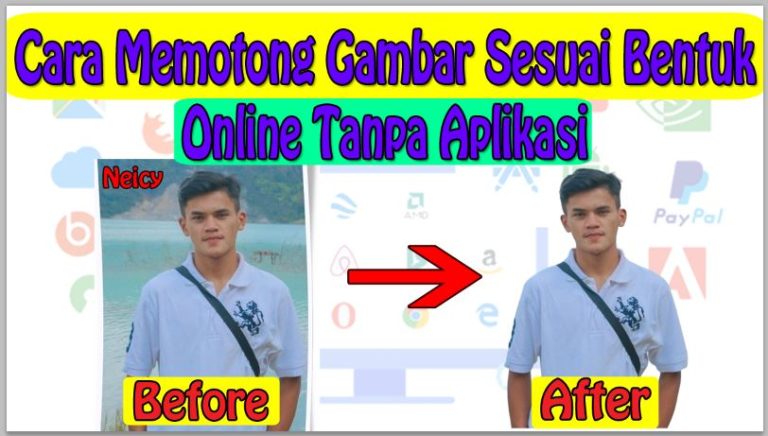 Cara Memotong Gambar Sesuai Bentuk Online Tanpa Aplikasi