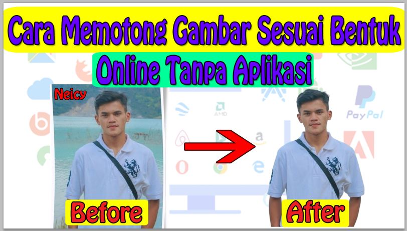 Cara Memotong Gambar Sesuai Bentuk Online Tanpa Aplikasi