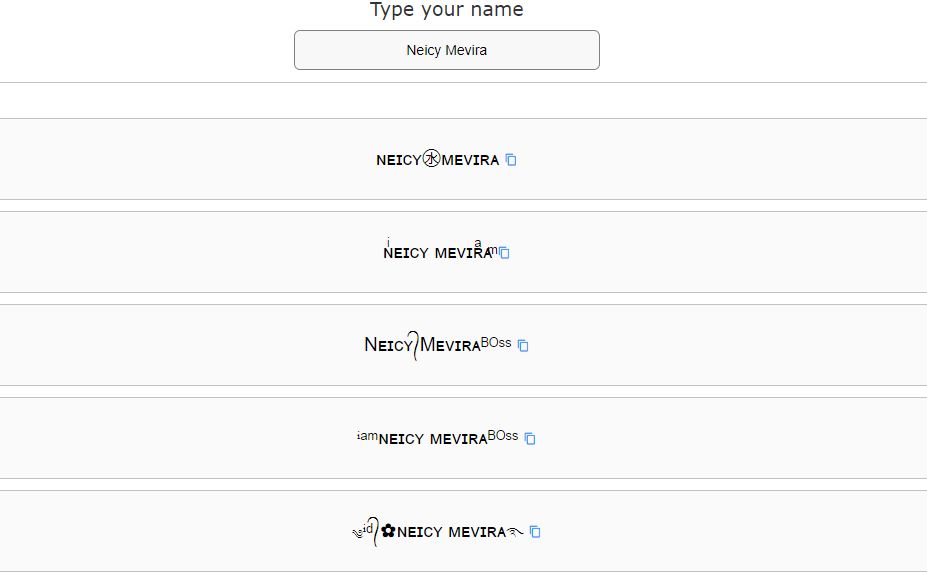 Cara Membuat Nama Keren untuk Username Online Instagram, WhatsApp, Sosial Media dan Game dengan Cute Name Generator