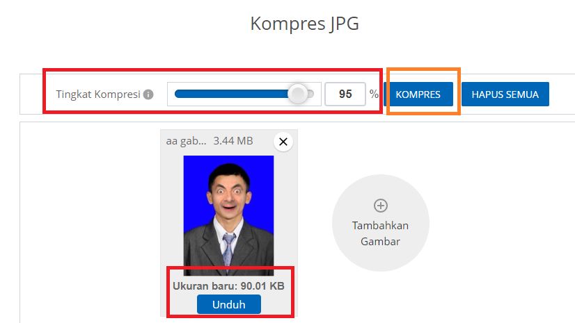 Ubah Ukuran Gambar 200kb