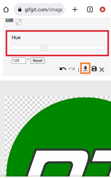 Cara Mengubah Warna Logo Online Gratis di HP Android Tanpa Aplikasi