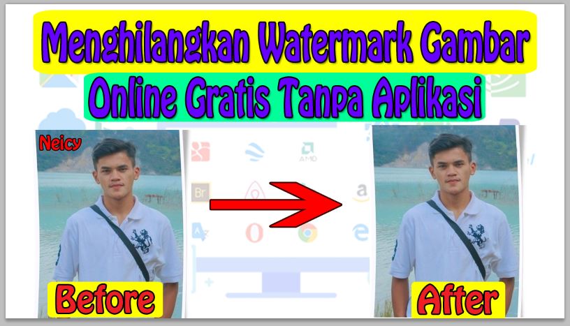 Cara Menghilangkan Watermark Gambar Online Gratis Tanpa Aplikasi