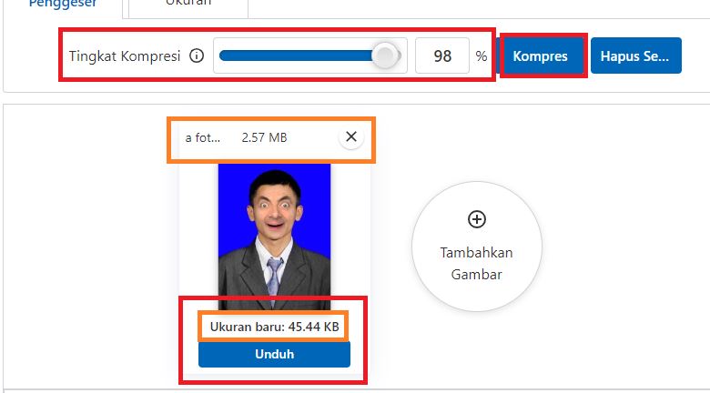 Cara Mengecilkan Ukuran Foto Menjadi Kurang dari 50 kb Online Tanpa Aplikasi