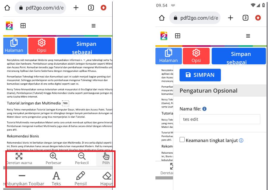 Cara Mengedit File PDF di HP Online Gratis Tanpa Aplikasi