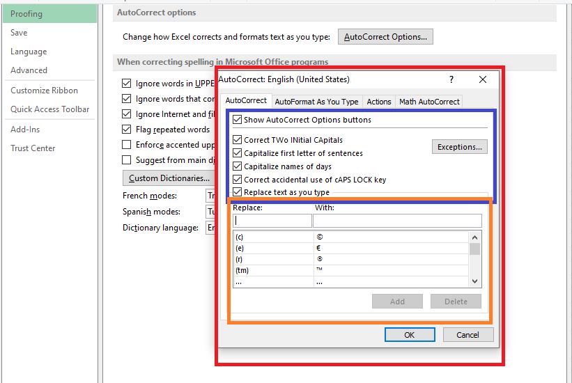 Cara Mengaktifkan Koreksi Otomatis di Microsoft Excel