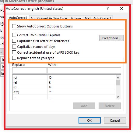 Cara Menonaktifkan Spelling di Microsoft Excel