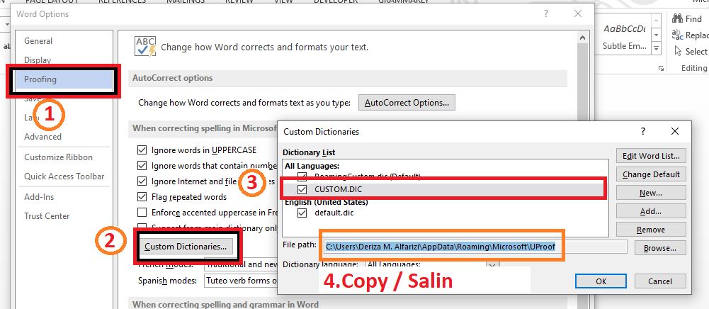 Cara Koreksi Tulisan Typo di Word Bahasa Indonesia Secara Otomatis