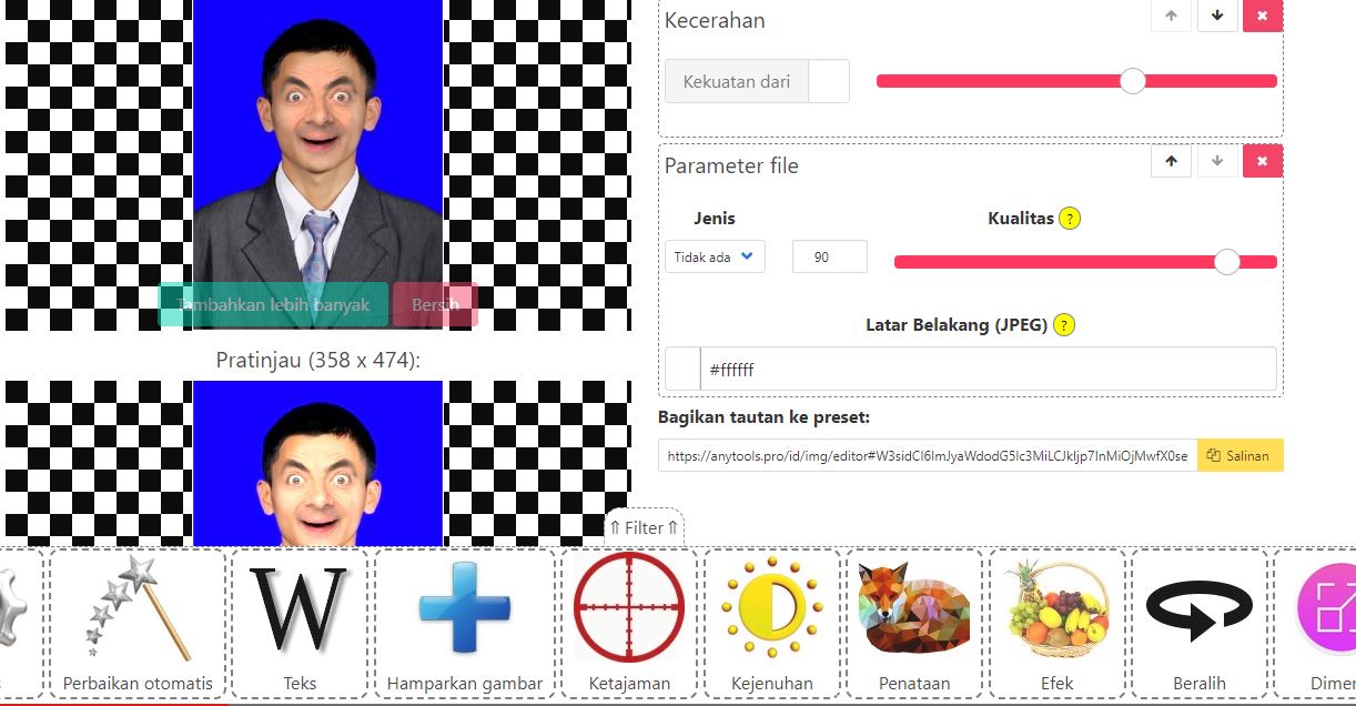 Cara Mencerahkan Foto di Google Online Gratis Tanpa Aplikasi