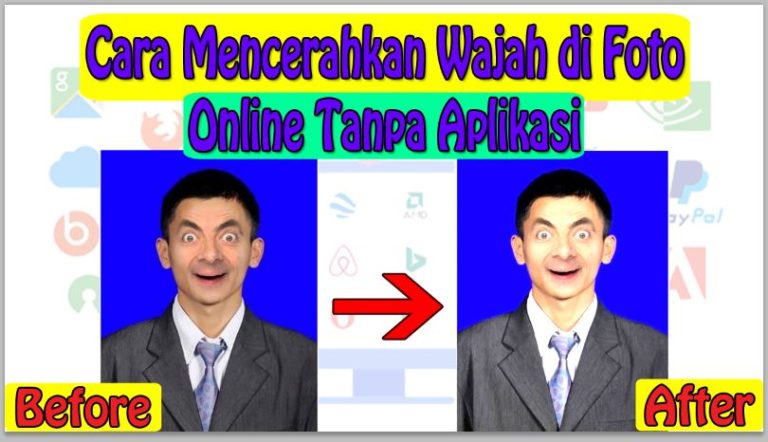 Cara Mencerahkan Wajah di Foto Online Tanpa Aplikasi