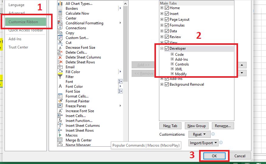 Cara Menampilkan Tab Developer di Microsoft Excel