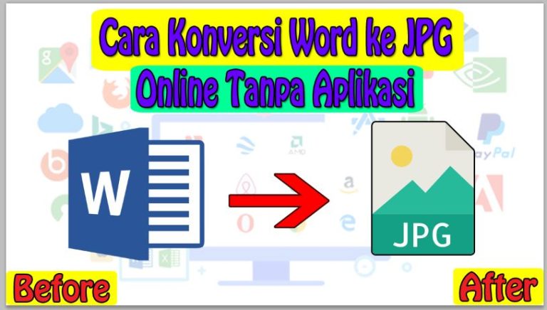 Cara Konversi Word ke JPG Online Tanpa Aplikasi