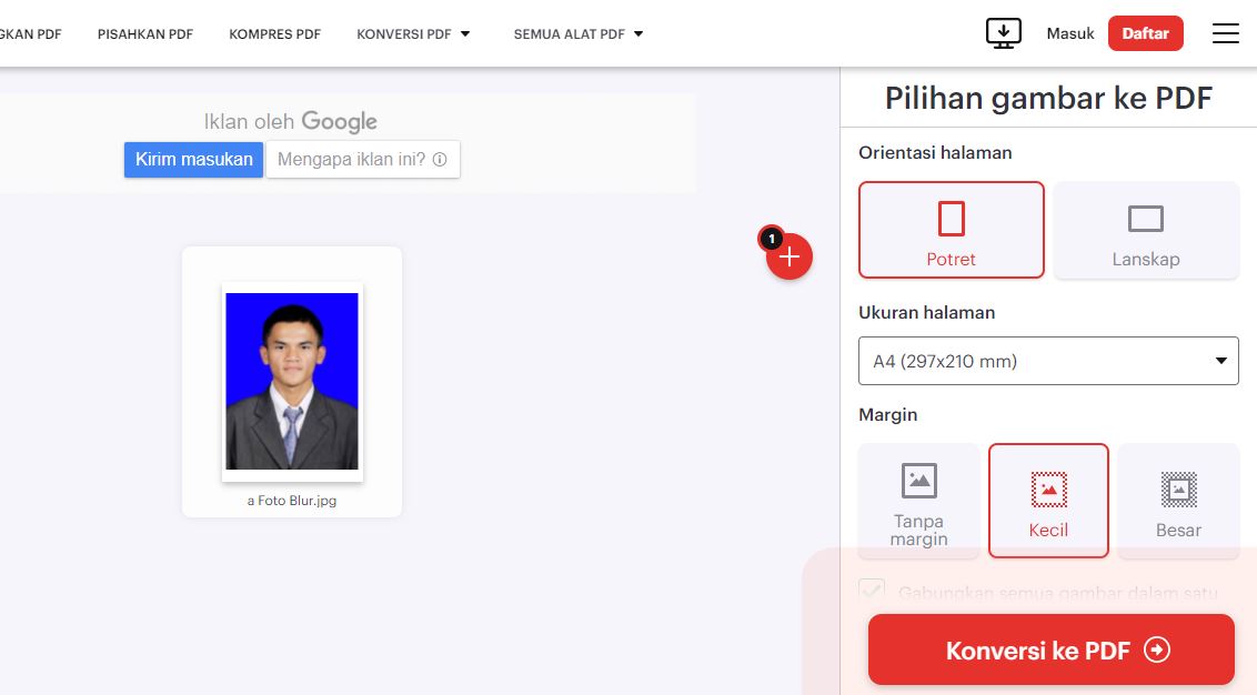 Cara Menjadikan Gambar ke PDF: Mengubah Gambar ke PDF Online Tanpa Aplikasi