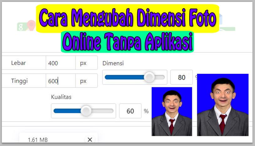 Cara Mengubah Dimensi Foto Online Tanpa Aplikasi