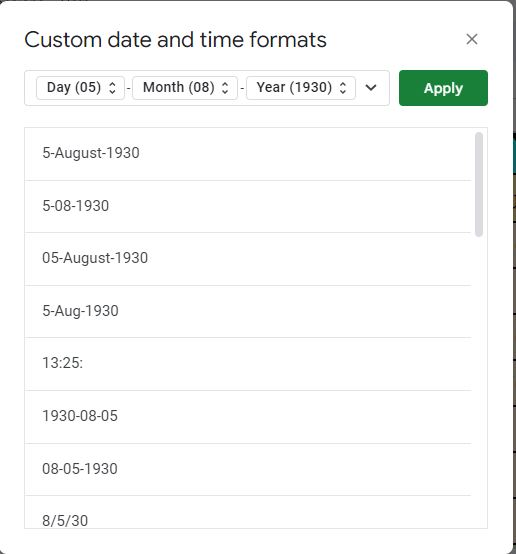 dd mm yyyy Merubah Format Tanggal di Spreadsheet Menjadi Angka
