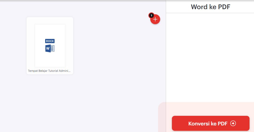 Cara Mengubah Word ke PDF Tanpa Berantakan Online Tanpa Aplikasi