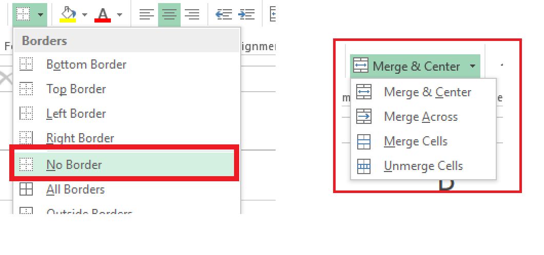 Cara Menghilangkan Garis di Excel