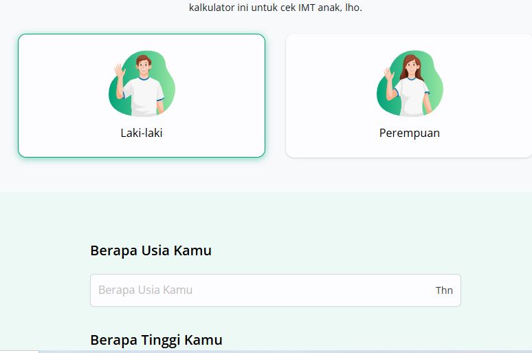 Cara Menghitung Berat Badan Ideal Online Untuk Laki-Laki dan Perempuan Menggunakan Kalkulator BMI