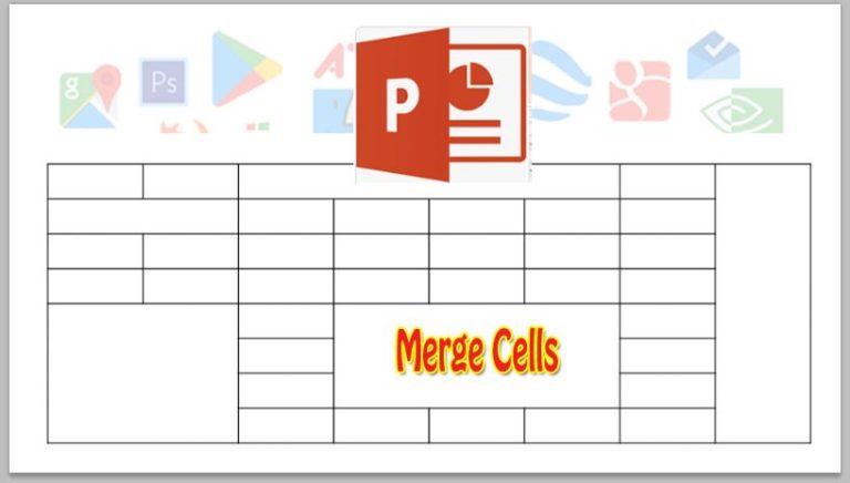 Cara Menghapus Garis Tengah Tabel di PowerPoint