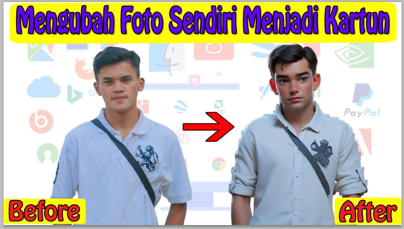 Cara Mengubah Foto Sendiri Menjadi Kartun Online Tanpa Aplikasi