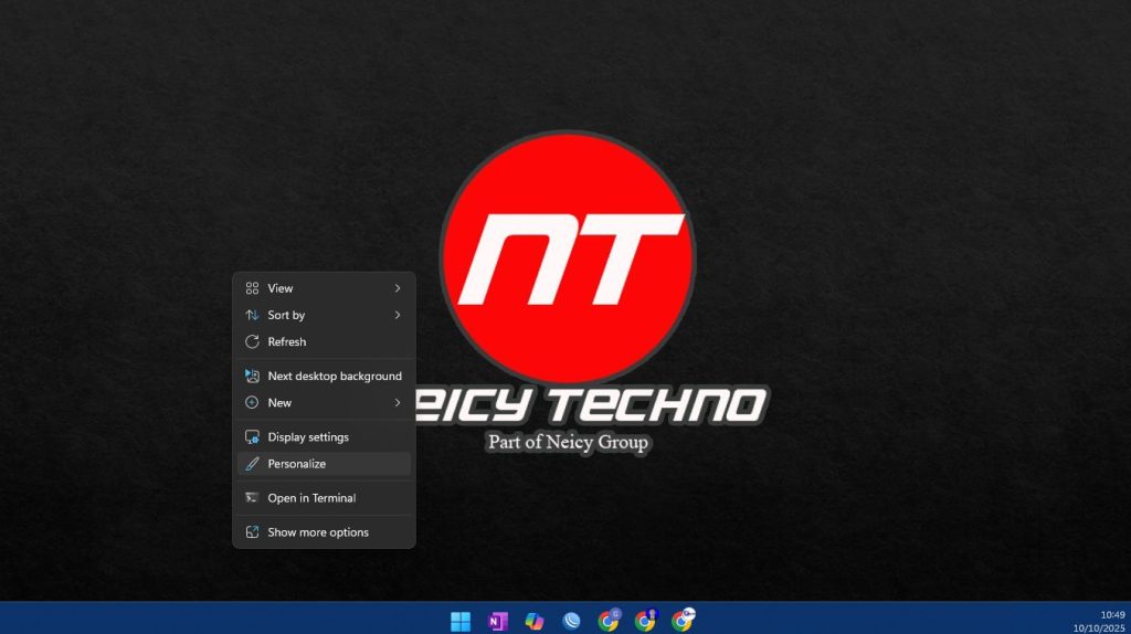 Mengganti Wallpaper Laptop Windows