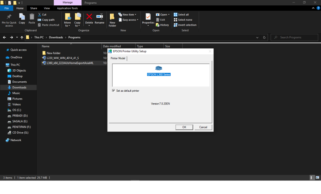 Cara Install Driver Printer Epson L360 - Neicy Techno